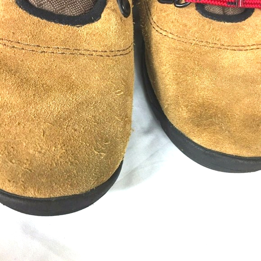 Timberland Suede Kids Youth Shoes size 3 Tan Brown Boots - Picture 9 of 11